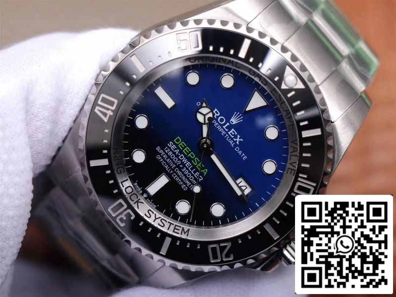 Rolex Sea-Dweller Deepsea M126660-0002 1:1 Beste Edition Noob Factory D-Blue Swiss ETA3235