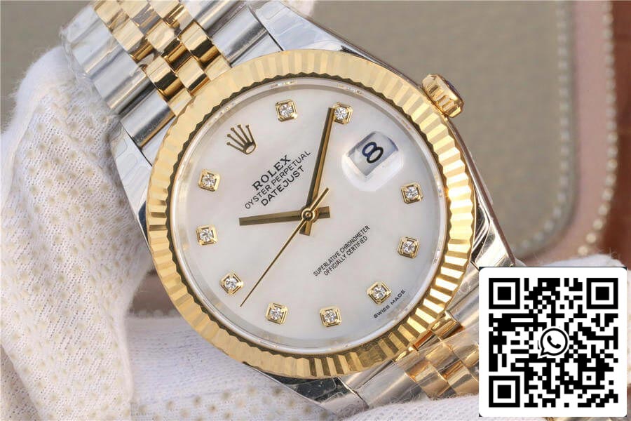 Rolex Datejust M126333-0018 1:1 Meilleure édition EW Factory Or jaune