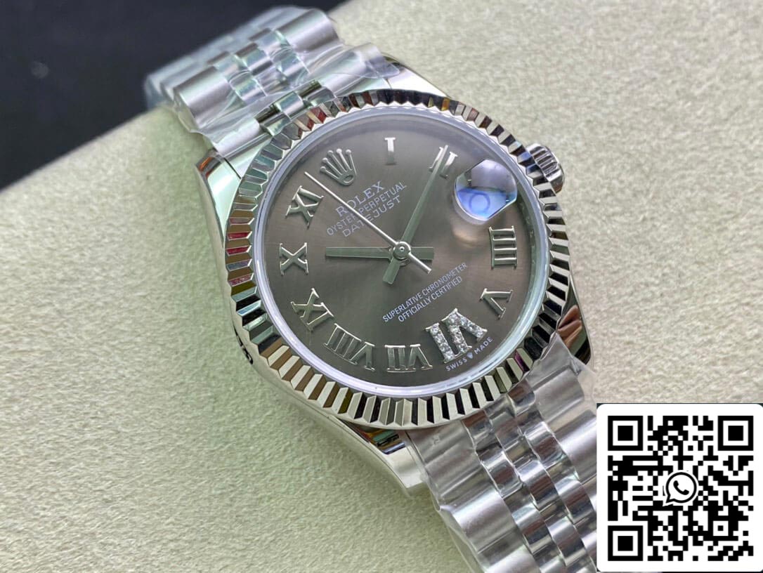 Rolex Datejust M278274-0028 31 mm 1:1 Best Edition EW Factory graues Zifferblatt