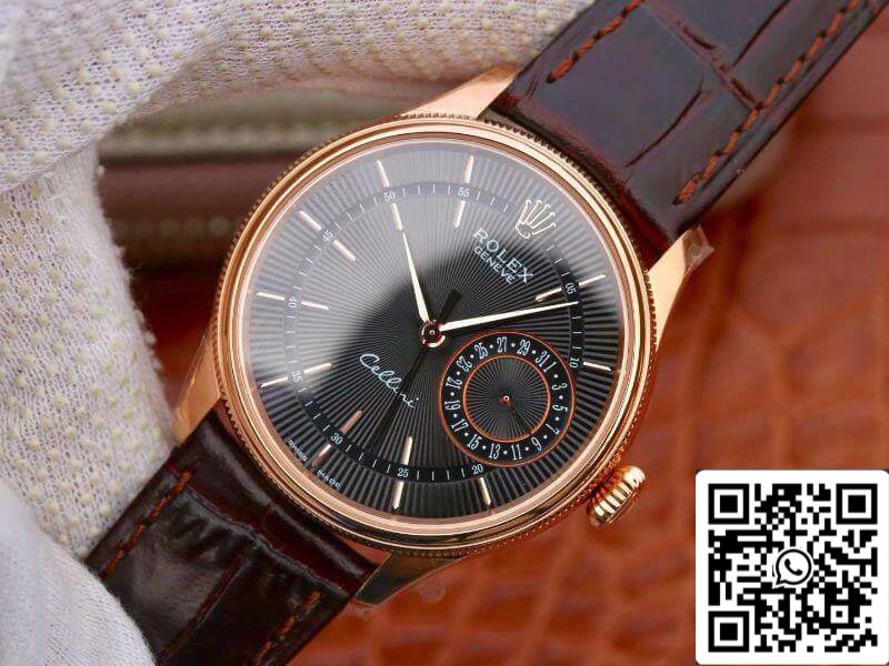 Rolex Celini 50515 MKS Factory Herrenuhren 1:1 Best Edition Swiss ETA2836 Schwarzes Zifferblatt