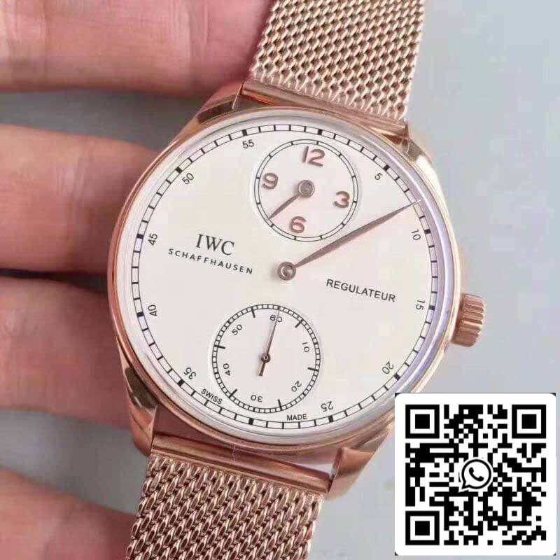 IWC Portugieser IW544402 YL Factory 1:1 Best Edition Swiss ETA98245 Weißes Zifferblatt