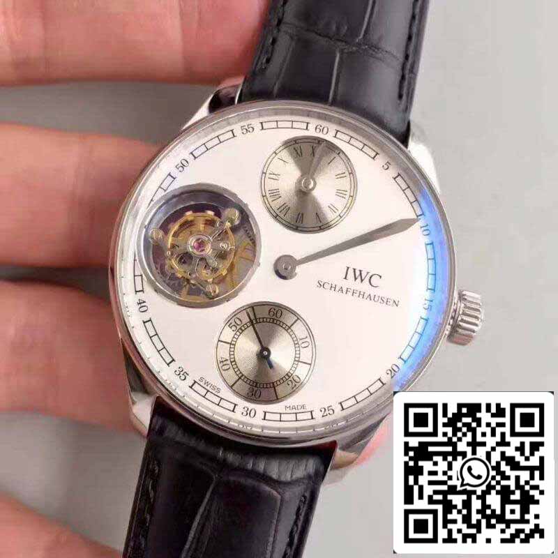 IWC Portugieser IW544601 YL Factory 1:1 Best Edition Schweizer Tourbillon weißes Zifferblatt
