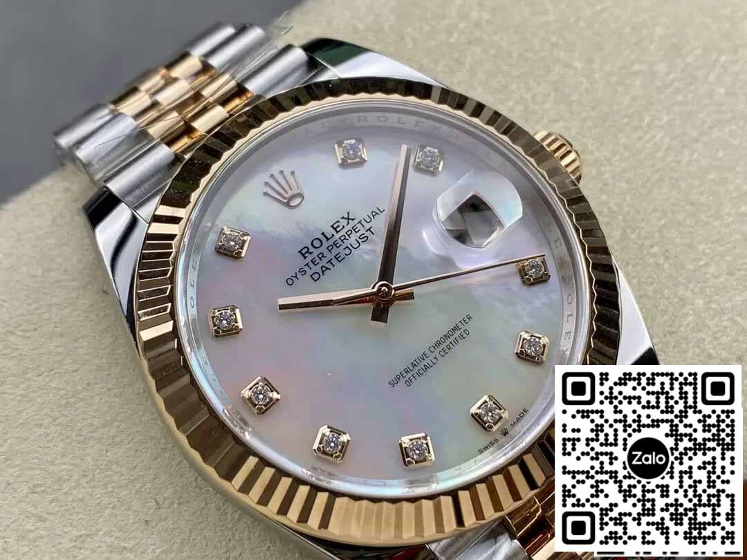 Rolex Datejust 41MM M126331-0014 1:1 Best Edition, sauberes Fabrik-Perlmuttzifferblatt