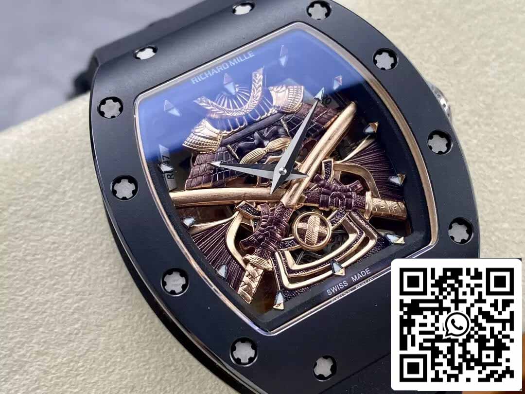 Richard Mille RM47 1:1 Best Edition YS Factory Tourbillon Skelett-Zifferblatt