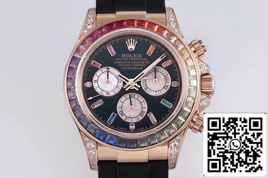 Rolex Daytona 116595RBOW 1:1 Best Edition BL Factory Roségold Schweizer ETA4130