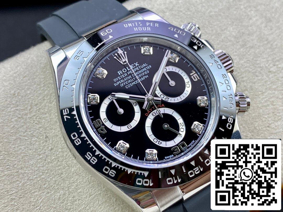 Rolex Daytona M116519LN-0025 1:1 Best Edition BT Factory, schwarzes Zifferblatt