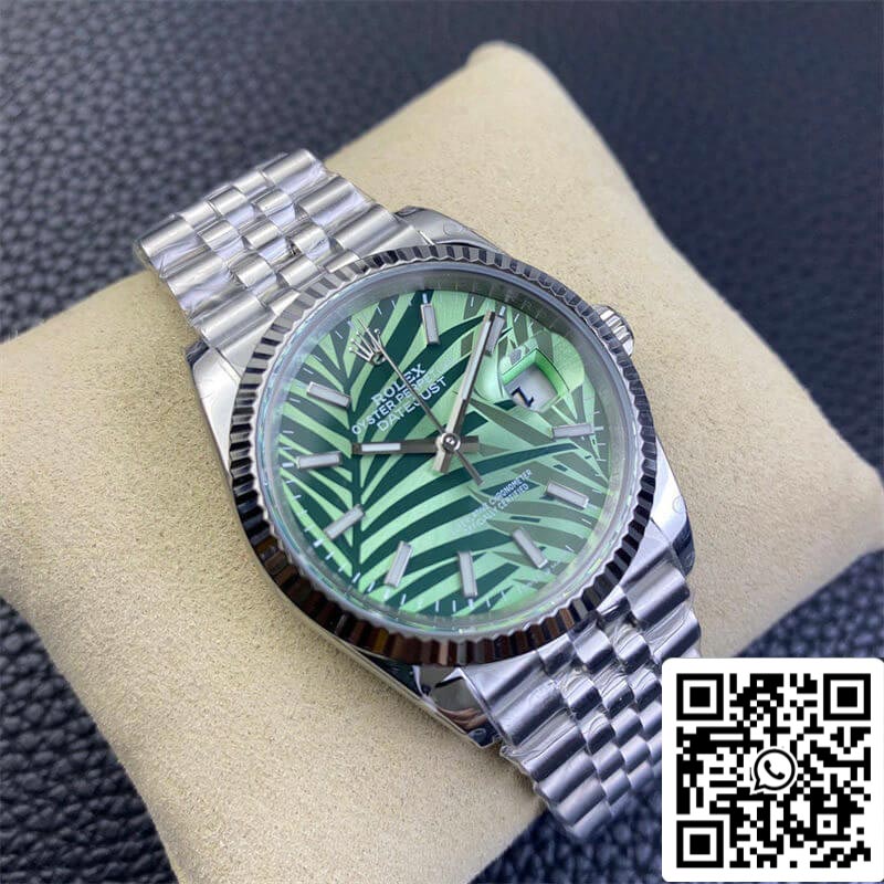 Rolex Datejust M126234-0047 36MM 1:1 Meilleure édition VS Cadran vert d'usine