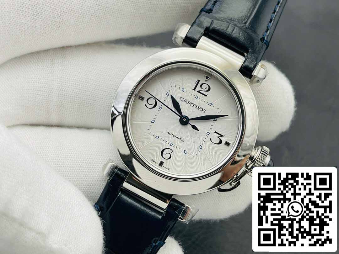 Cartier Pasha WSPA0012 35MM 1:1 Meilleure édition BV Factory Cadran blanc