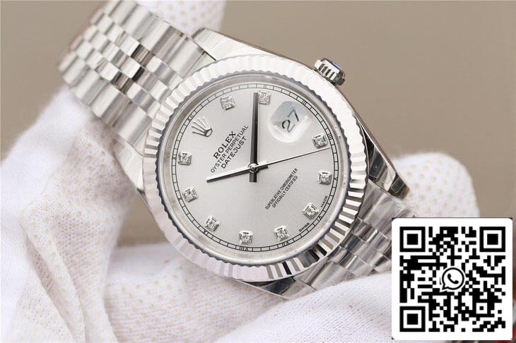 Rolex Datejust M126331 1:1 Meilleure édition EW Factory Cadran blanc