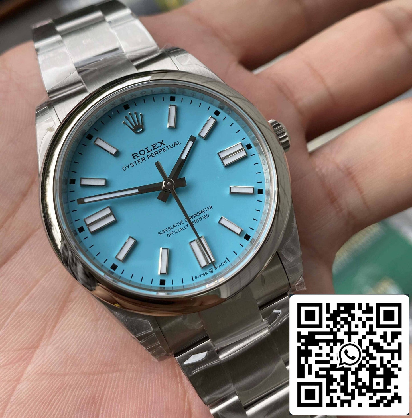 Rolex Oyster Perpetual 41MM M124300-0006 1:1 Beste Edition VS Fabrik Edelstahl