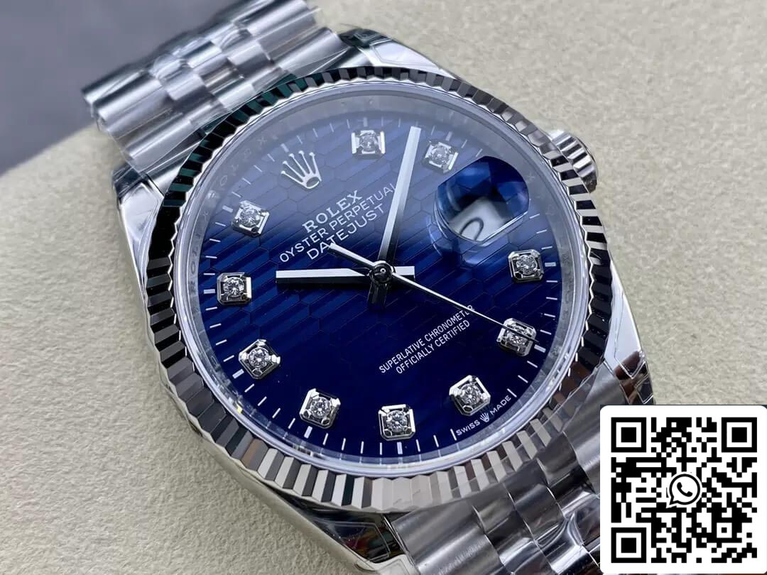 Rolex Datejust M126234-0057 36MM 1:1 Meilleure édition VS Factory Acier inoxydable