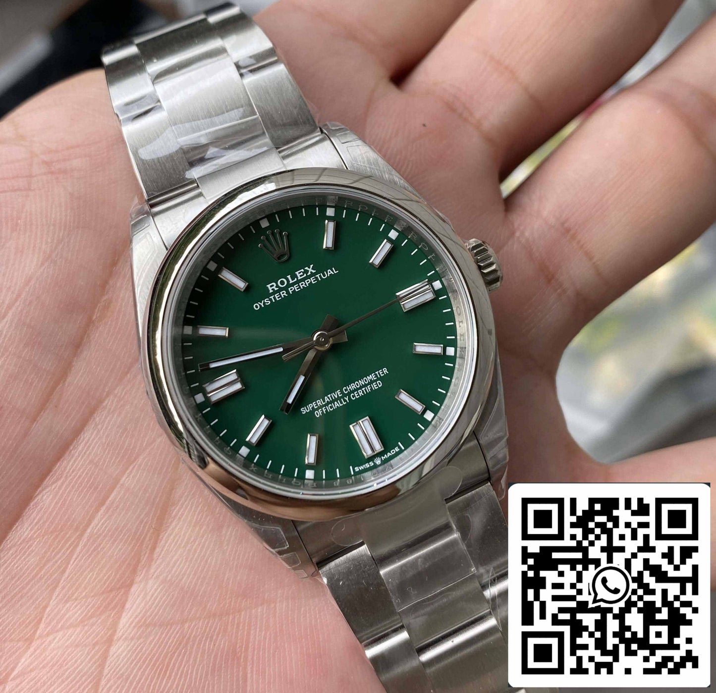 Rolex Oyster Perpetual 41MM M124300-0005 1:1 Beste Edition VS Fabrik Edelstahl