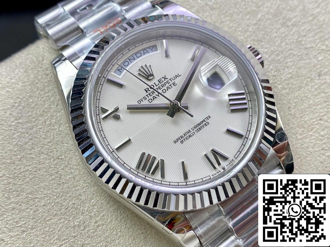 Rolex Day Date 228239-83419 1:1 Meilleure édition EW Factory en acier inoxydable