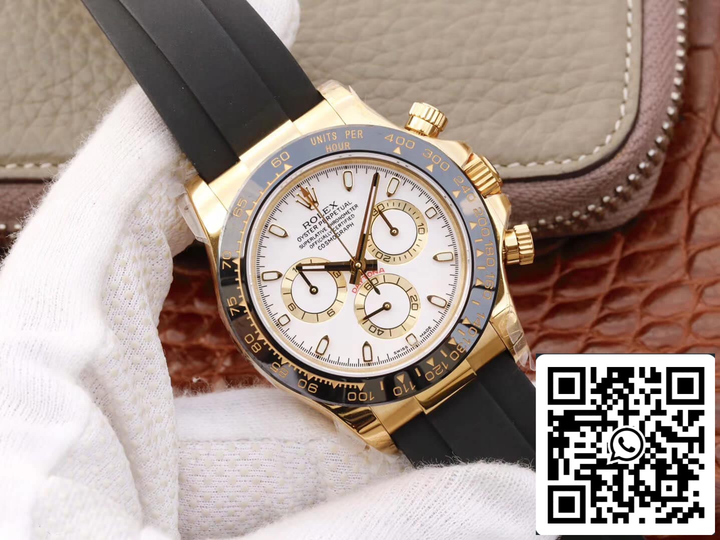 Rolex Daytona Cosmograph M116518ln-0041 1:1 Best Edition JH Factory Keramiklünette