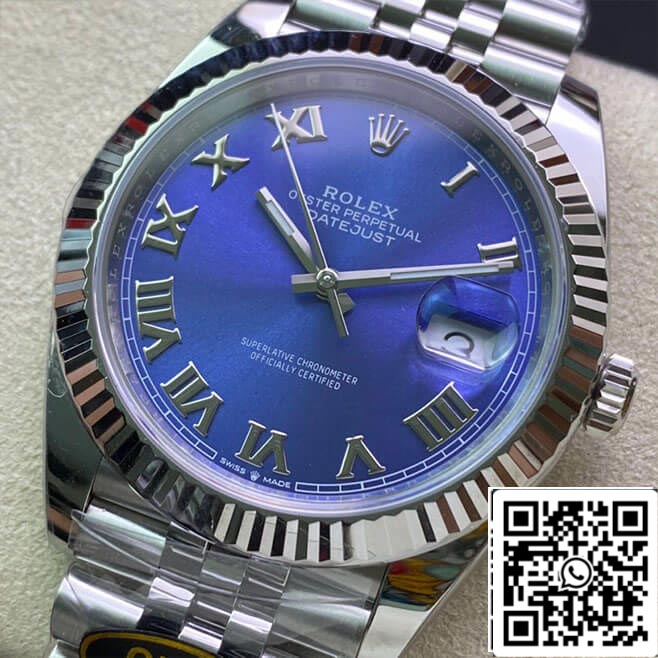 Rolex Datejust M126334-0026 1:1 Meilleure édition Clean Factory Cadran bleu