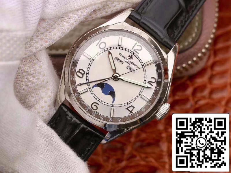 Vacheron Constantin FiftySix Day-Date 4000E/000A-B439 1:1 Meilleure édition suisse ETA2460-QCL Cadran blanc Noté 5 sur 5 selon 5 évaluations des clients