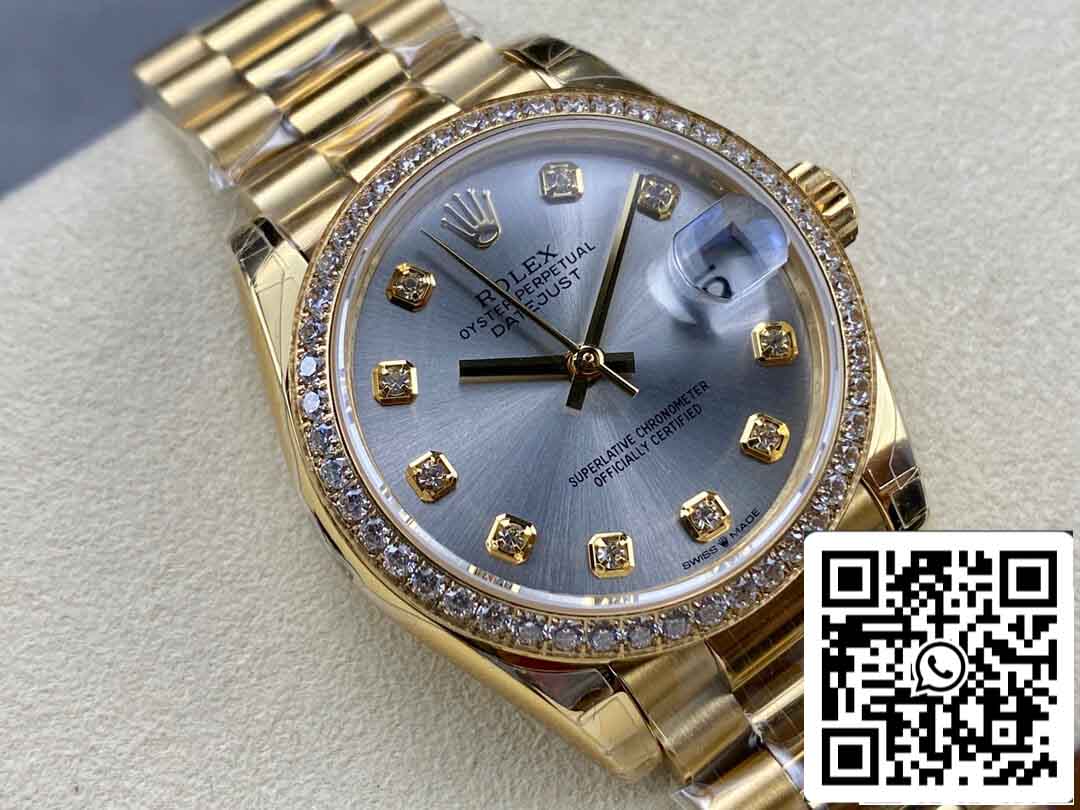 Rolex Datejust M278288RBR-0028 31MM 1:1 Best Edition GS Factory Diamond Bezel