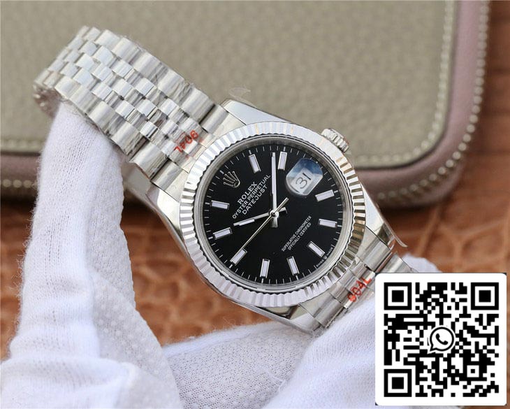 Rolex Datejust M126234-0015 1:1 Meilleure édition GM Factory Cadran noir