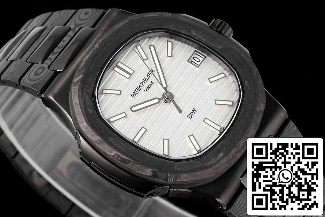 Patek Philippe Nautilus 5711 DiW 1:1 Best Edition, weißes Zifferblatt
