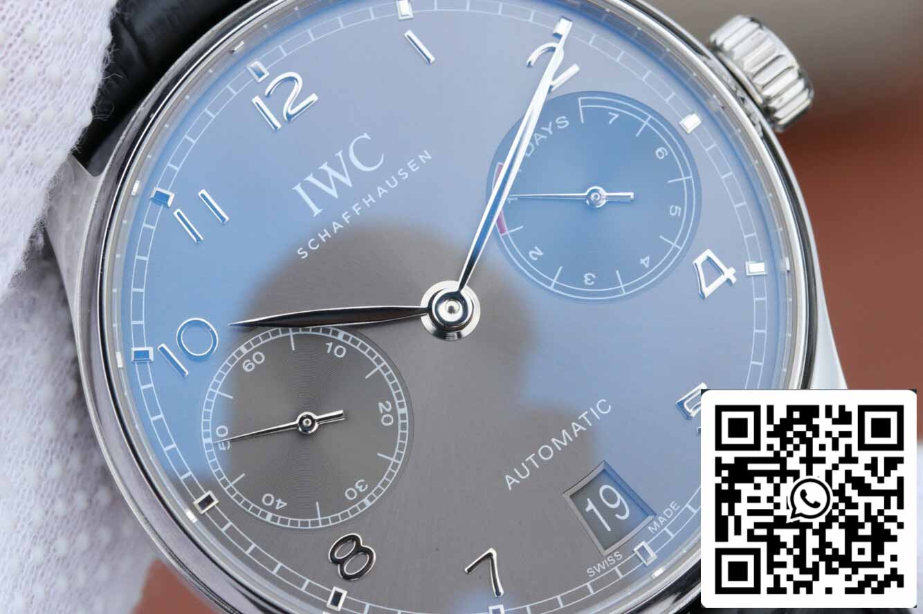 IWC Portugaise IW500705 1:1 Meilleure édition ZF Factory V5 Cadran gris clair