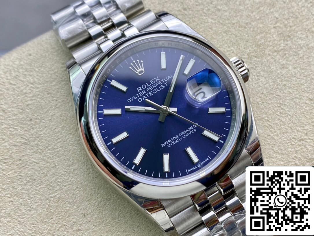 Rolex Datejust M126200-0006 1:1 Meilleure édition EW Factory Cadran bleu