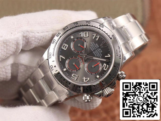 Rolex Daytona Cosmograph 116509 1:1 Best Edition JH Factory, schwarzes Zifferblatt