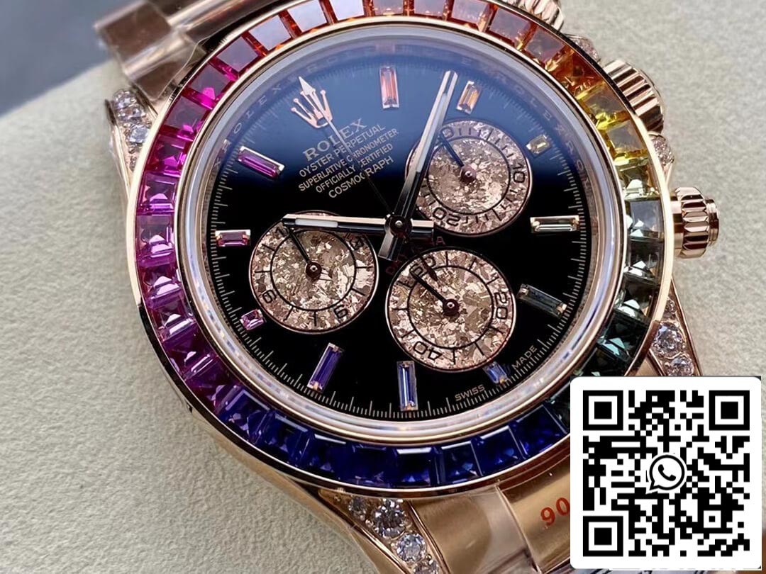 Rolex Daytona 116595 RAINBOW Roségold 1:1 Best Edition IPK Factory Roségold
