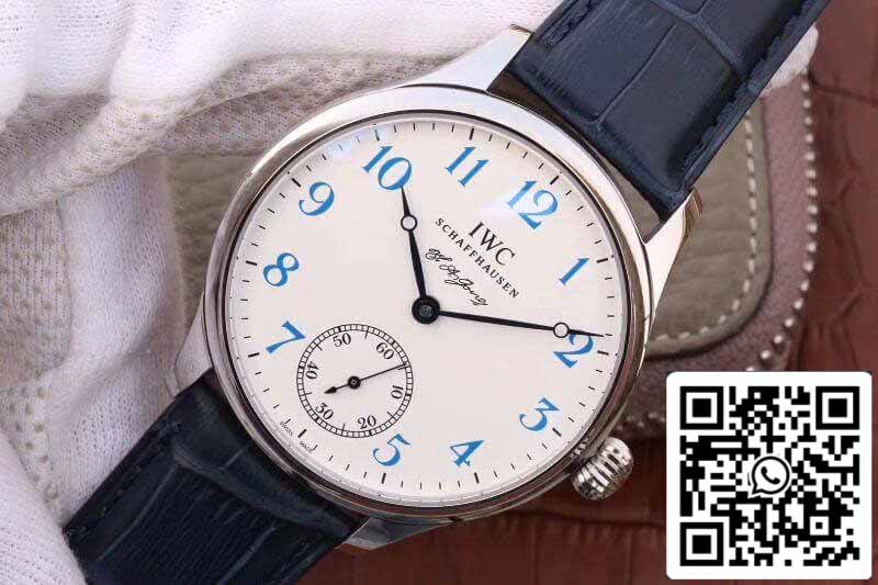 IWC Portugieser IW544203 GS Factory 1:1 Meilleure édition suisse ETA6498 cadran blanc
