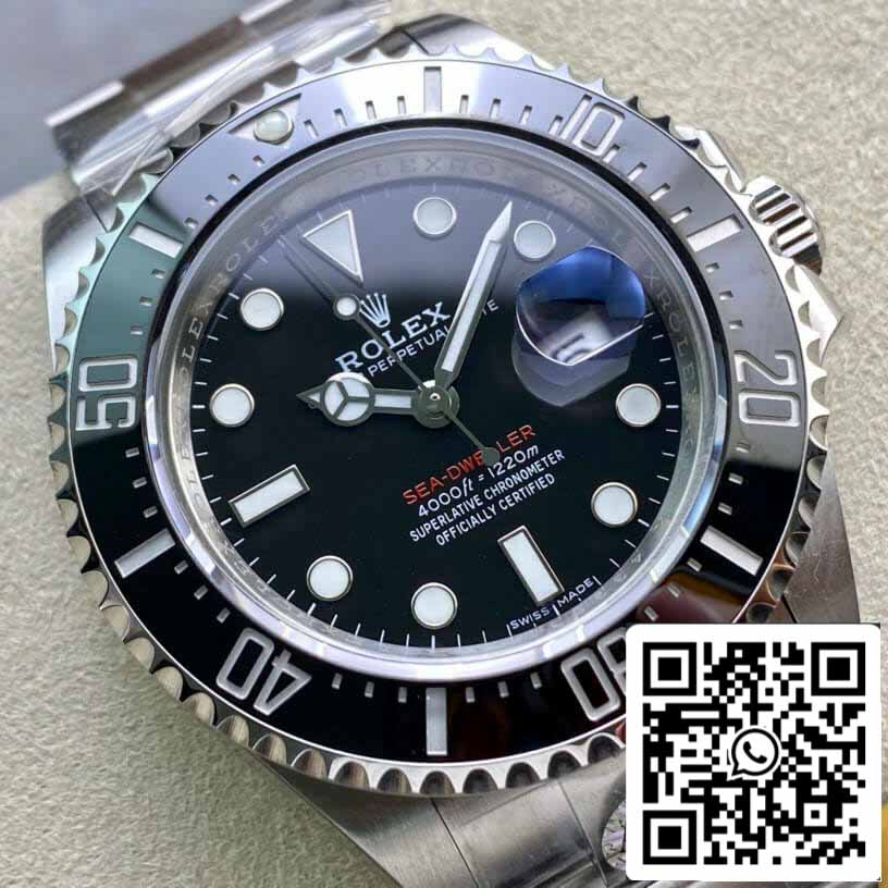 Rolex Sea-Dweller 126600 AR Factory Black Dial 1:1 Best Edition Swiss ETA2824