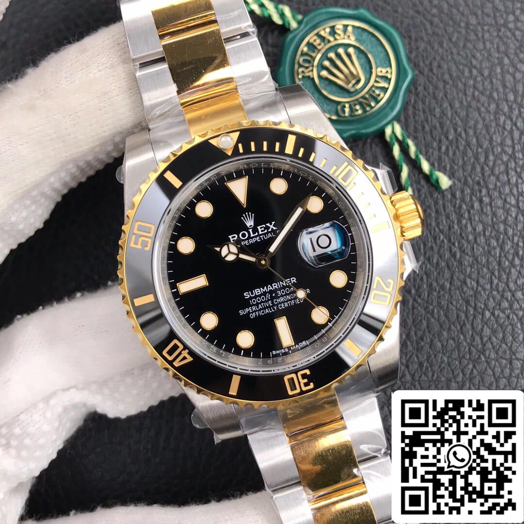 Rolex Submariner 116613-LN-97203 40 mm 3135 Uhrwerk VS Factory schwarzes Zifferblatt