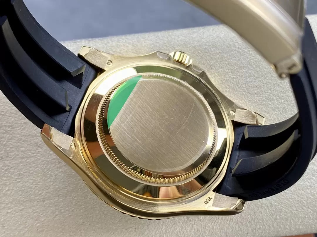 Rolex Yacht-Master 42 Black Dial Yellow Gold  M226658-0001  1:1 Best Edition AR Factory Counterweight Version