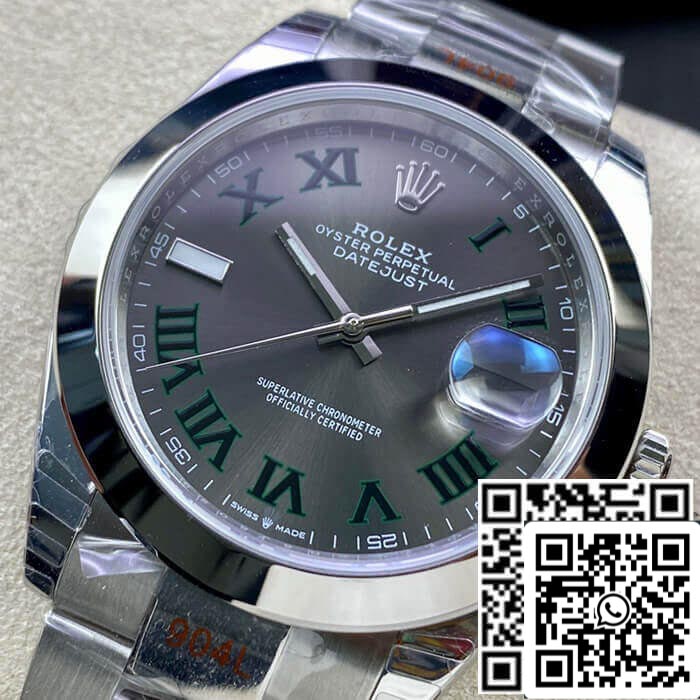 Rolex Datejust M126300-0013 41MM 1:1 Meilleure édition EW Factory Cadran gris foncé