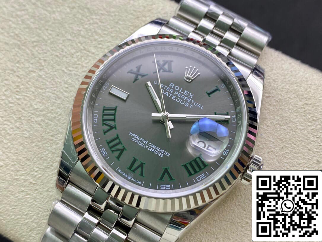 Rolex Datejust M126234-0045 36MM 1:1 Best Edition EW Factory graues Zifferblatt