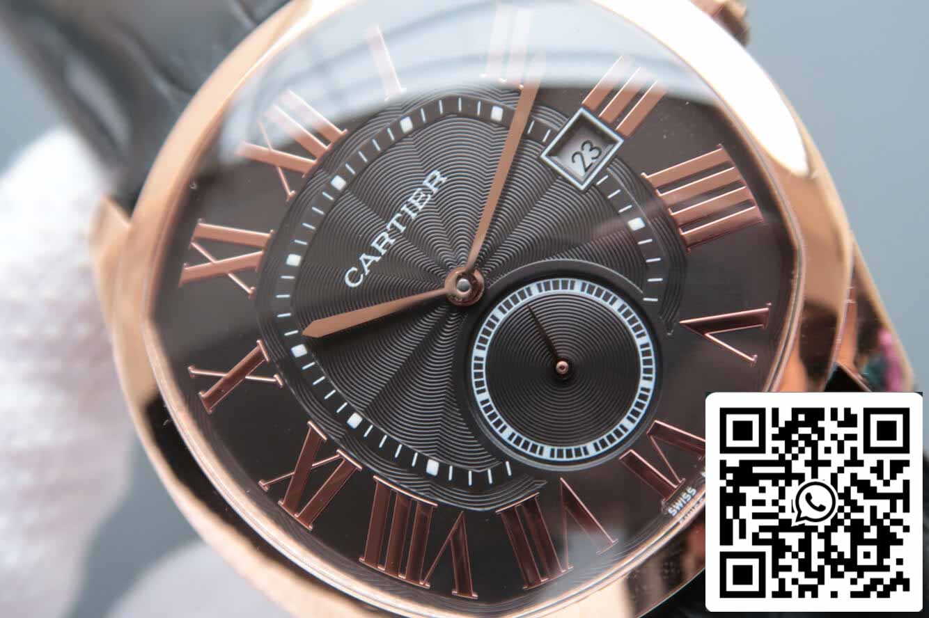 Drive De Cartier WGNM0004 1:1 Best Edition V6 Fabrik Roségold