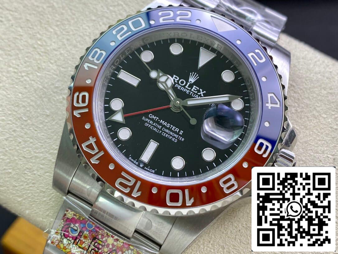 Rolex GMT Master II M126710BLRO-0002 1:1 Meilleure édition Clean Factory Coke Circle