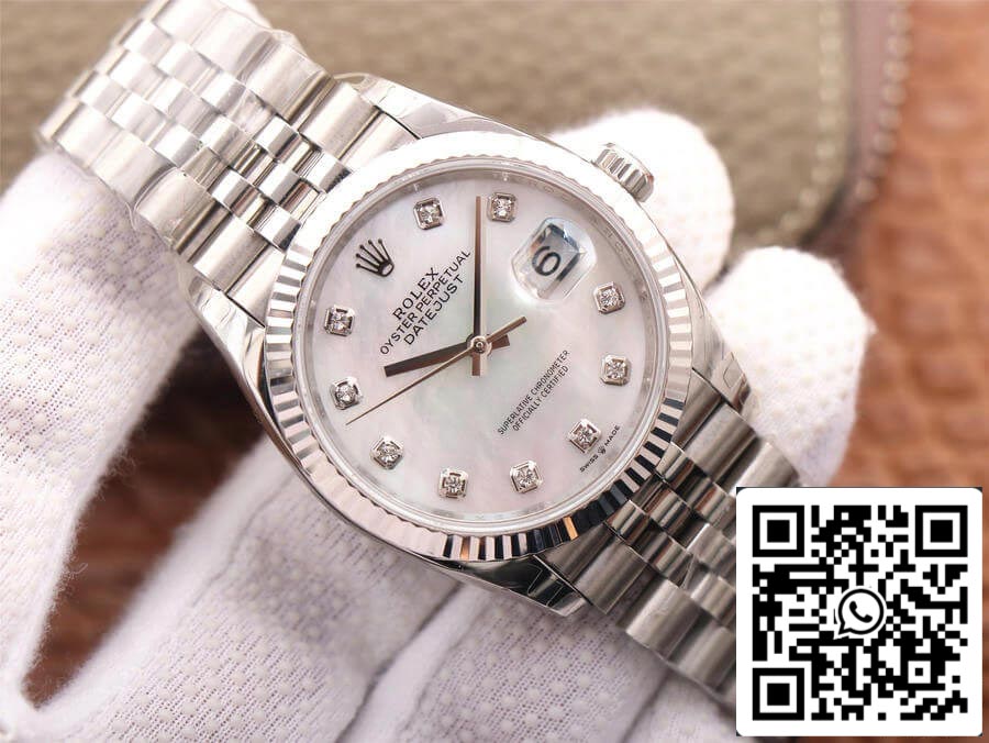 Rolex Datejust M126234-0019 1:1 Meilleure édition EW Factory Cadran en nacre