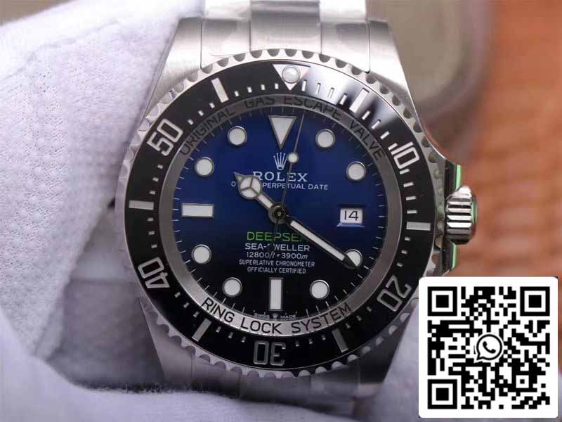 Rolex Sea-Dweller Deepsea M126660-0002 1:1 Beste Edition Noob Factory D-Blue Swiss ETA3235