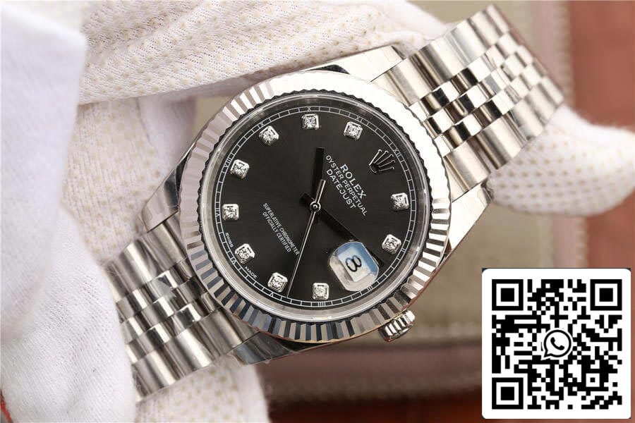Rolex Datejust M126334-0006 1:1 Meilleure édition EW Factory Cadran gris
