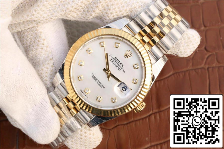 Rolex Datejust M126333-0018 1:1 Meilleure édition EW Factory Or jaune