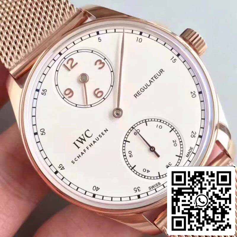 IWC Portugieser IW544402 YL Factory 1:1 Best Edition Swiss ETA98245 Weißes Zifferblatt