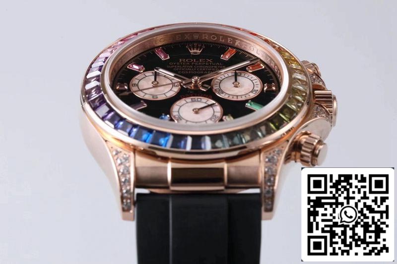 Rolex Daytona 116595RBOW 1:1 Best Edition BL Factory Roségold Schweizer ETA4130