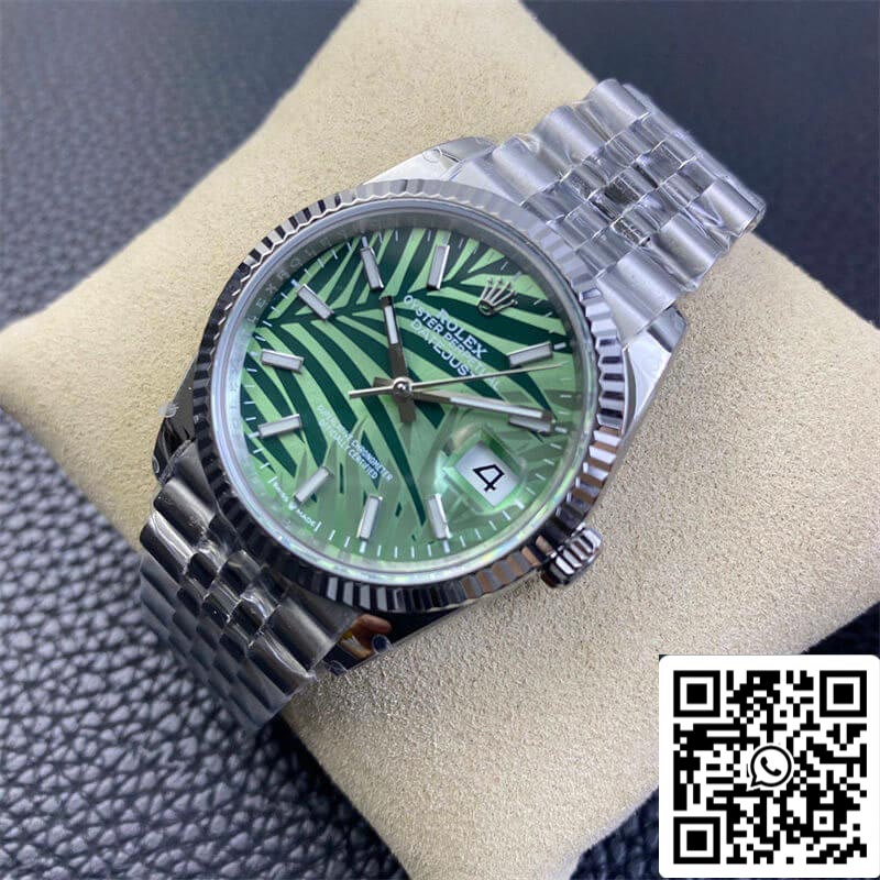 Rolex Datejust M126234-0047 36MM 1:1 Meilleure édition VS Cadran vert d'usine