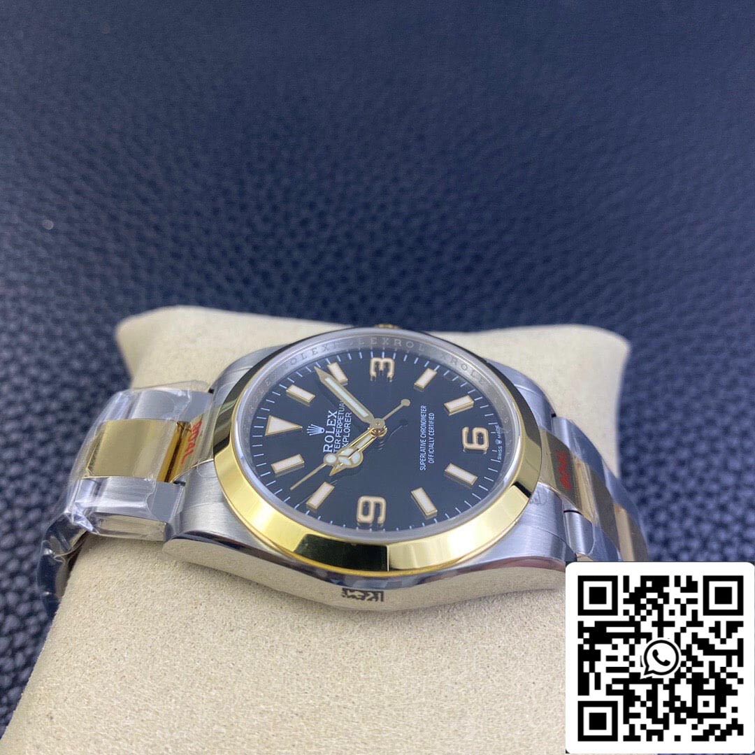 Rolex Explorer M124273-0001 1:1 Meilleure édition EW Factory Or jaune