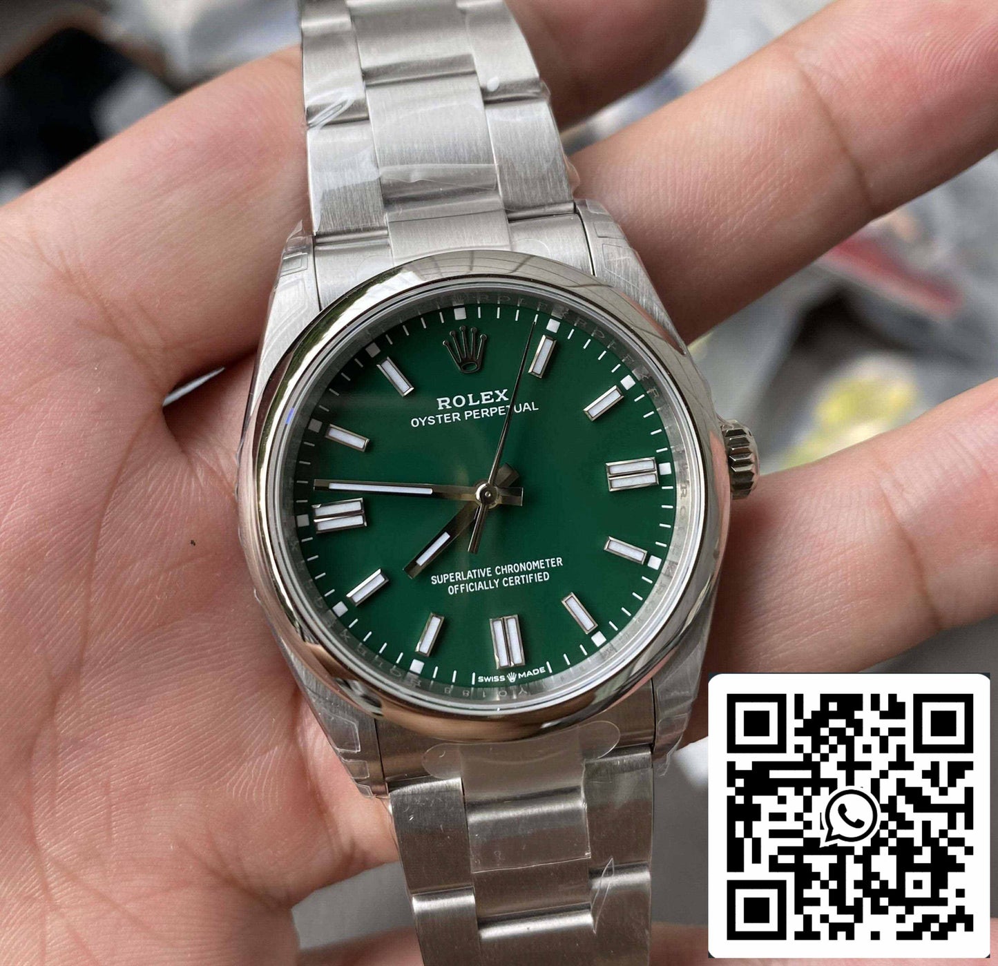 Rolex Oyster Perpetual 41MM M124300-0005 1:1 Beste Edition VS Fabrik Edelstahl