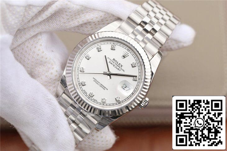 Rolex Datejust M126331 1:1 Meilleure édition EW Factory Cadran blanc