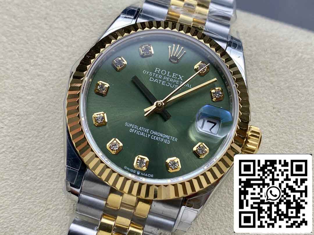 Rolex Datejust M278273-0030 31MM 1:1 Meilleure édition GS Factory Cadran vert