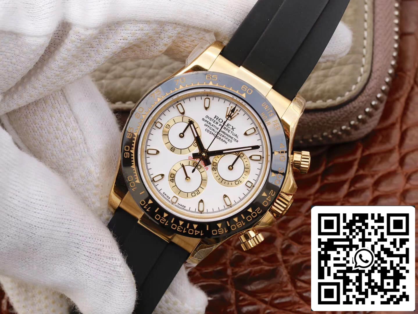 Rolex Daytona Cosmograph M116518ln-0041 1:1 Best Edition JH Factory Keramiklünette