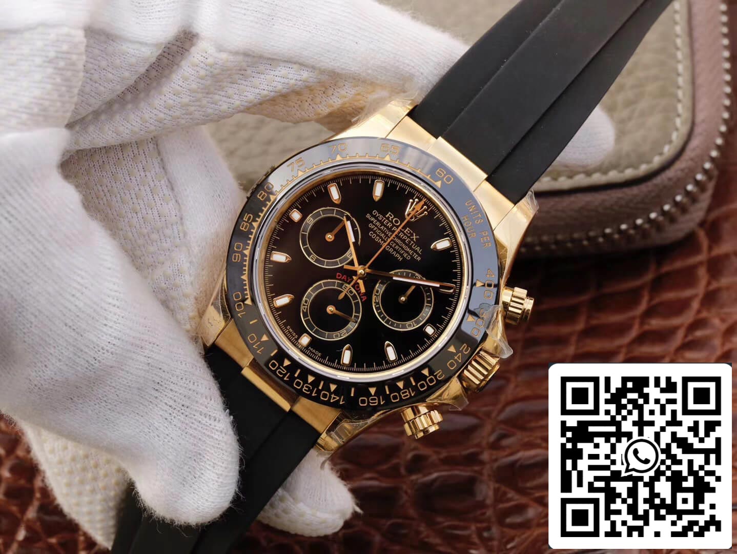 Rolex Daytona Cosmograph M116518ln-0043 1:1 Best Edition JH Factory Black Dial