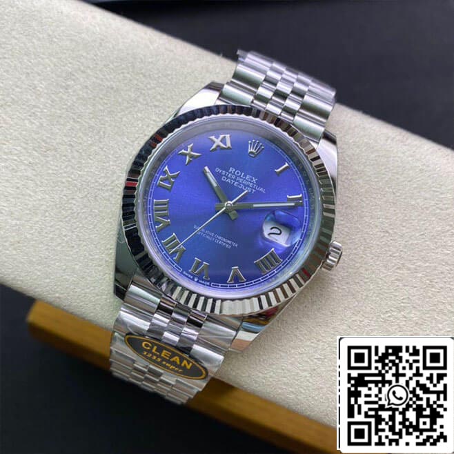 Rolex Datejust M126334-0026 1:1 Meilleure édition Clean Factory Cadran bleu