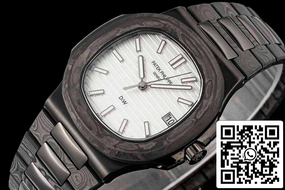 Patek Philippe Nautilus 5711 DiW 1:1 Best Edition, weißes Zifferblatt